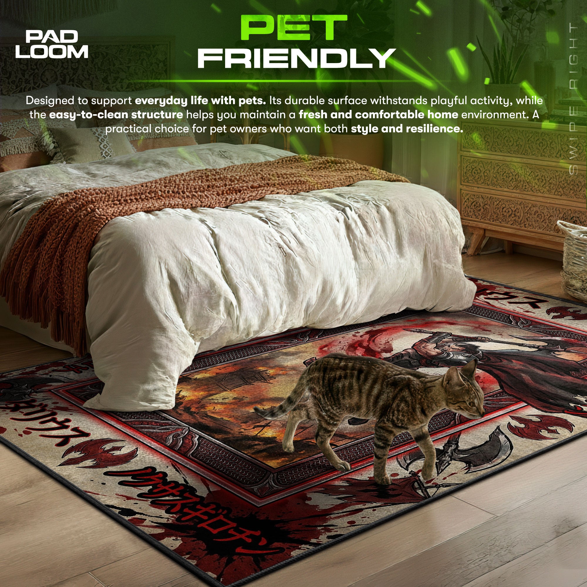 Darius Noxian Guillotine Teppich - League of Legends Stuhlunterlage