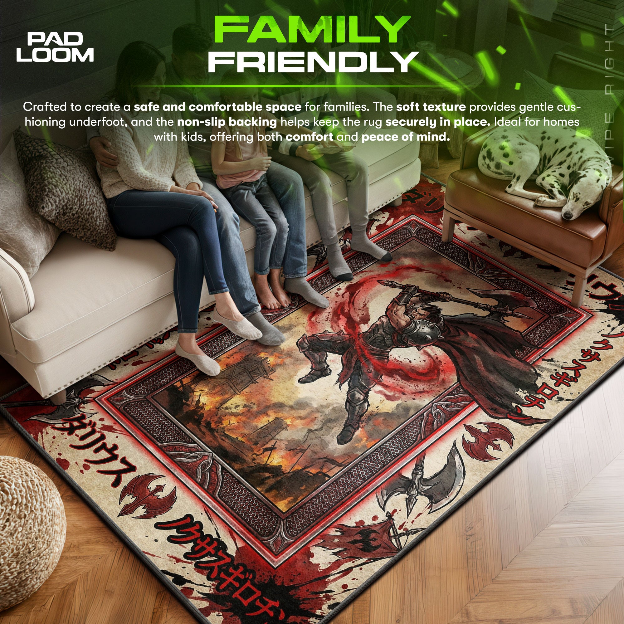 Darius Noxian Guillotine Teppich - League of Legends Stuhlunterlage