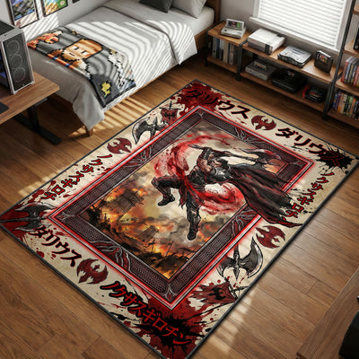 Darius Noxian Guillotine Rug - League of Legends Chair Mat