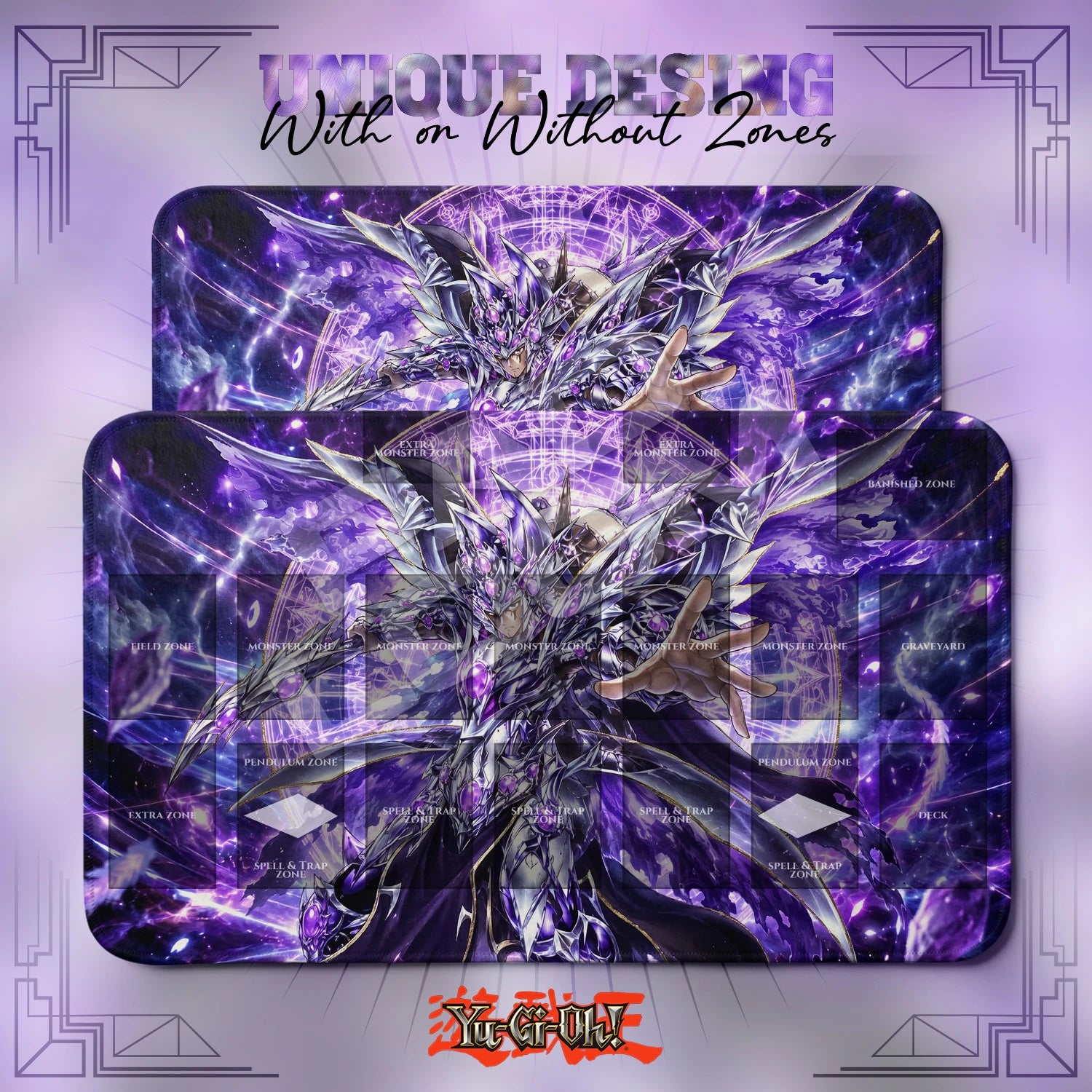 Dark Magician Astral Playmat - Yugioh TCG Mat