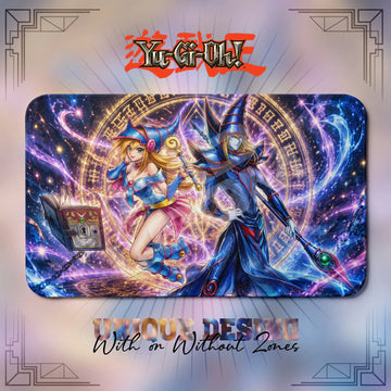 Dark Magician Duo Playmat - Yugioh TCG Mat