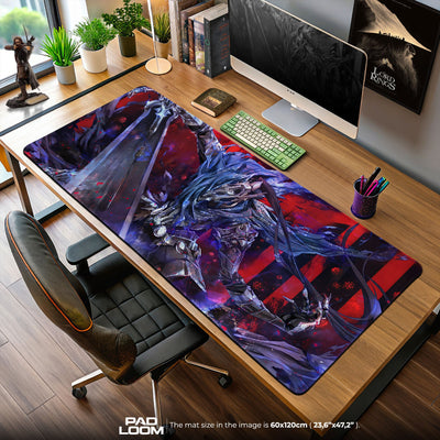 Dark Souls Mouse Pad, Abyss Knight Gamer Desk Mat