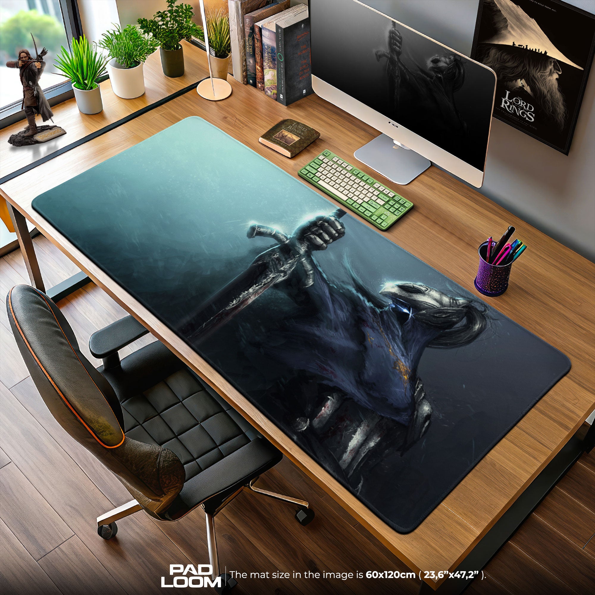 Dark Souls Mouse Pad, Artorias Abyss Gamer Desk Mat