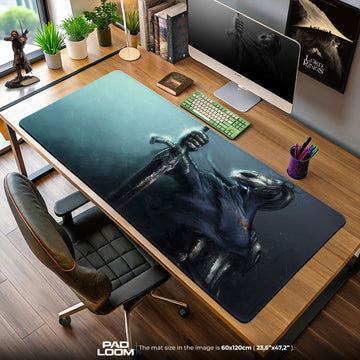 Dark Souls Mouse Pad, Artorias Abyss Gamer Desk Mat