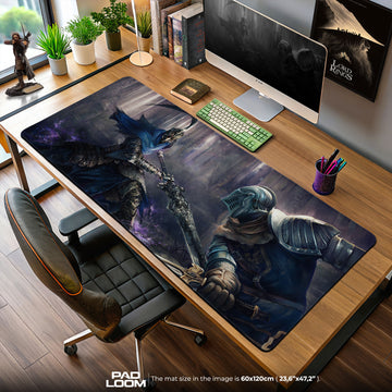 Dark Souls Mouse Pad, Artorias Duel Gamer Desk Mat