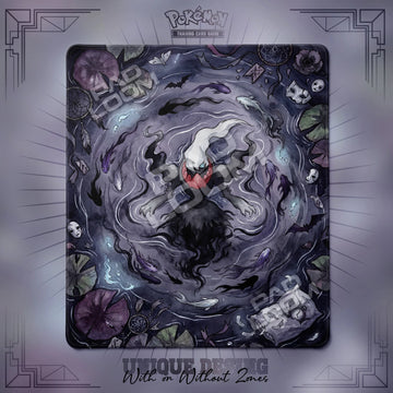 Darkrai Nightmare 2-player Pokemon TCG playmat, 24x28 in duel mat design