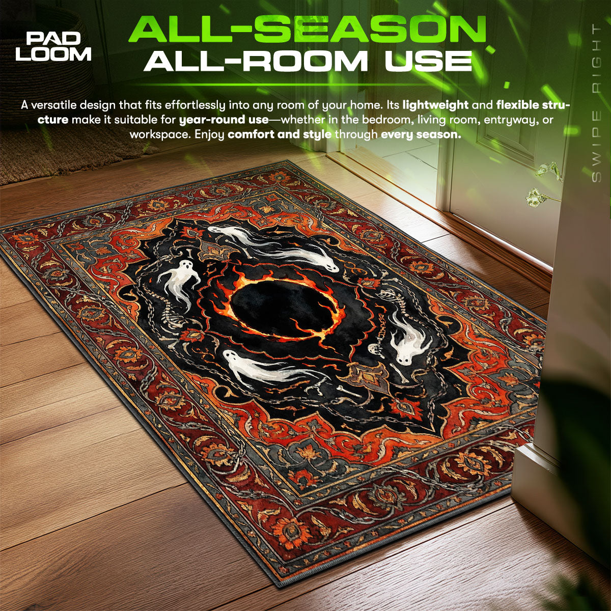 Darksign Eclipse Rug - Dark Souls Chair Mat