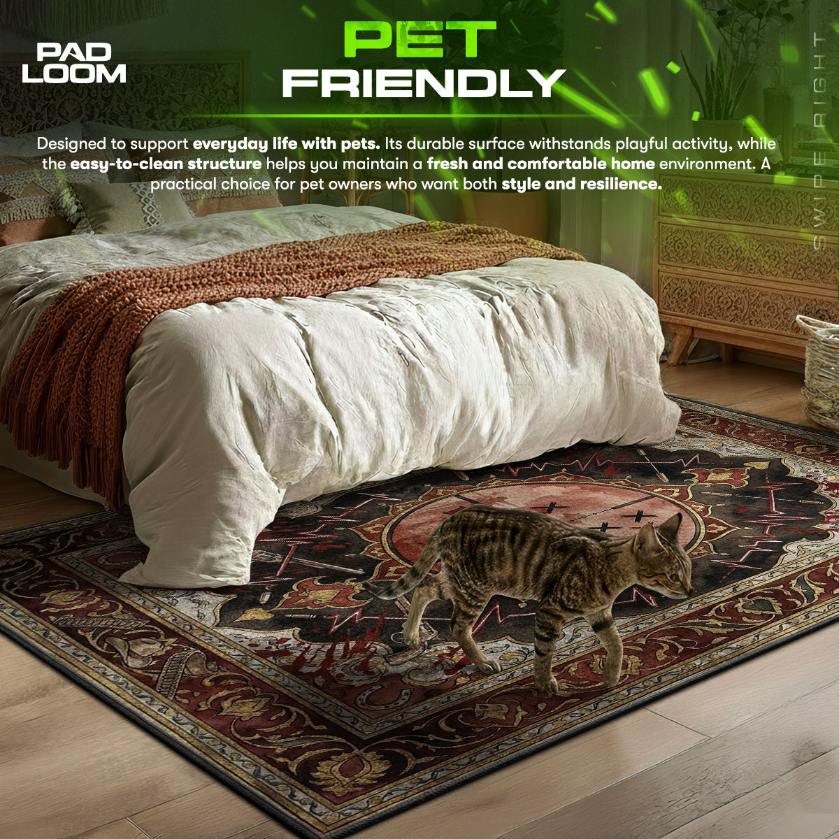 Dead Eye Target Rug - RDR2 Chair Mat