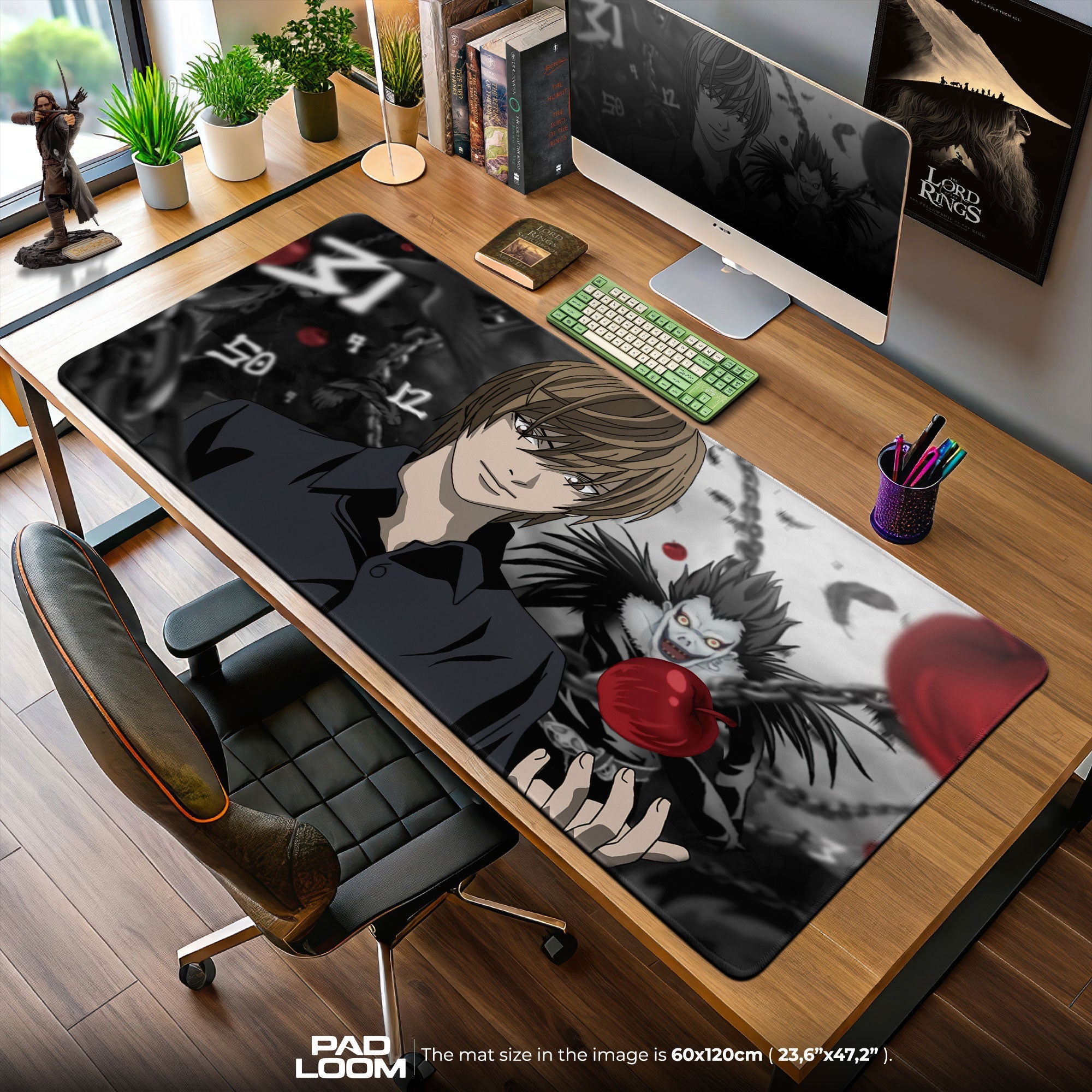 Death Note Mouse Pad - The God Complex Anime Desk Mat – Padloom