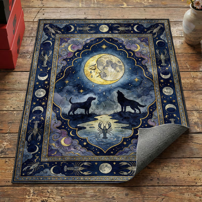 Death Tarot Card Rug — Mystic Tarot Area Rug