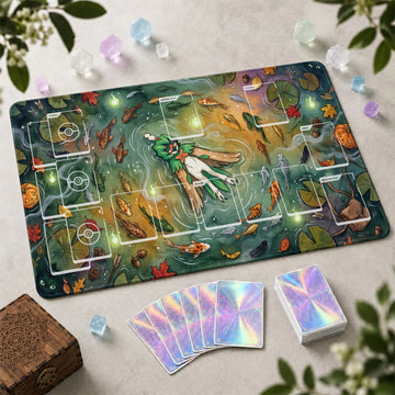 Decidueye Forest Playmat - Pokemon TCG Mat
