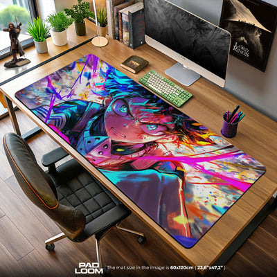 Deku Final Stand Mouse Pad, My Hero Academia Anime Gaming Desk Mat