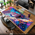 Deku One For All Mouse Pad, MHA Anime Power Surge Gaming Desk Mat Padloom