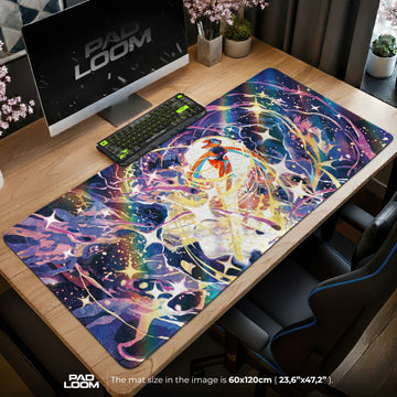 Deoxys Cosmic Burst Mouse Pad – gaming desk mat by Padloom
