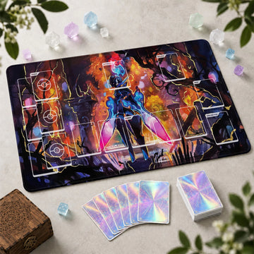 Deoxys Ember Playmat - Pokemon TCG Mat