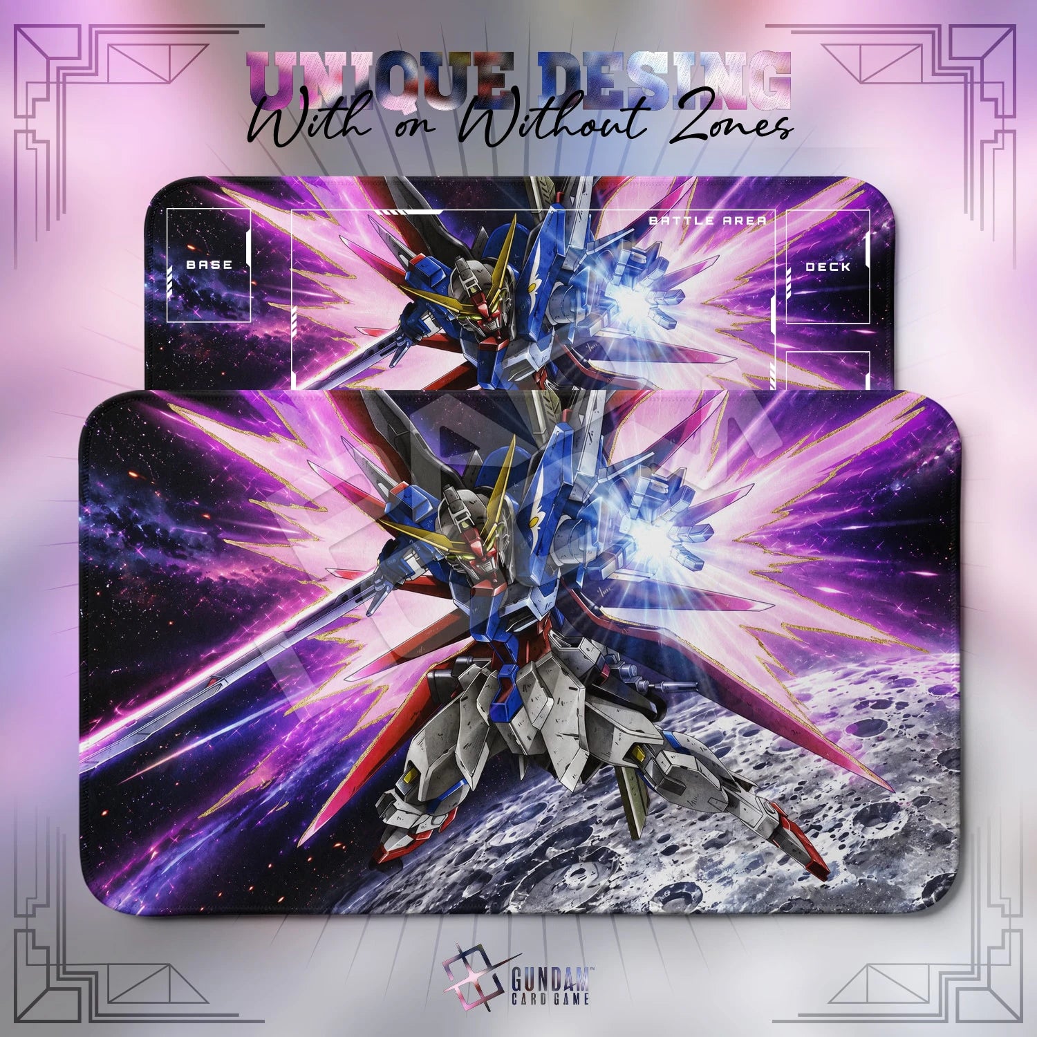 Destiny Lunar Playmat - Gundam TCG Card Game Mat