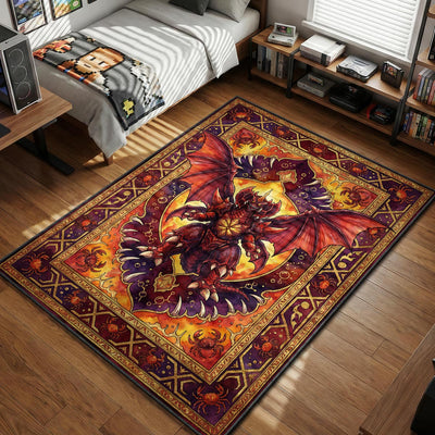 Destoroyah Oxygen Destroyer Rug - Godzilla Room Mat