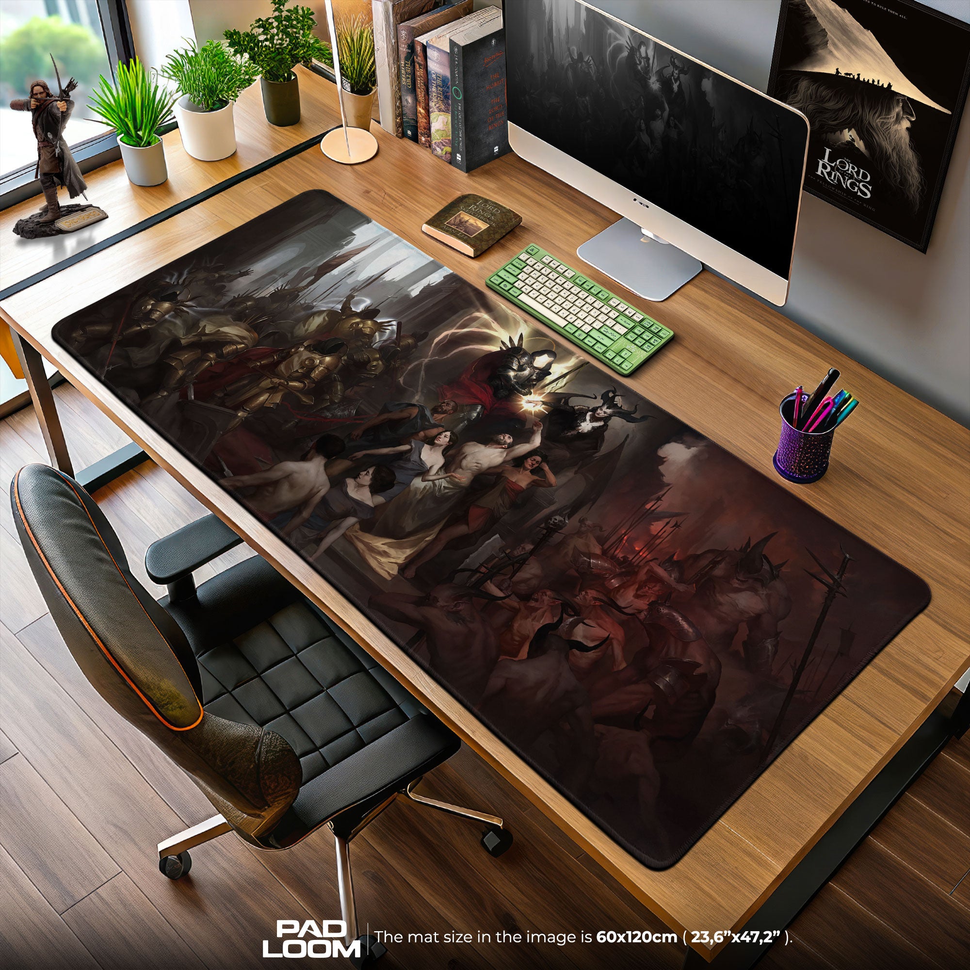 Diablo Mouse Pad, Eternal Conflict Gamer Desk Mat