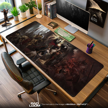 Diablo Mouse Pad, Eternal Conflict Gamer Desk Mat