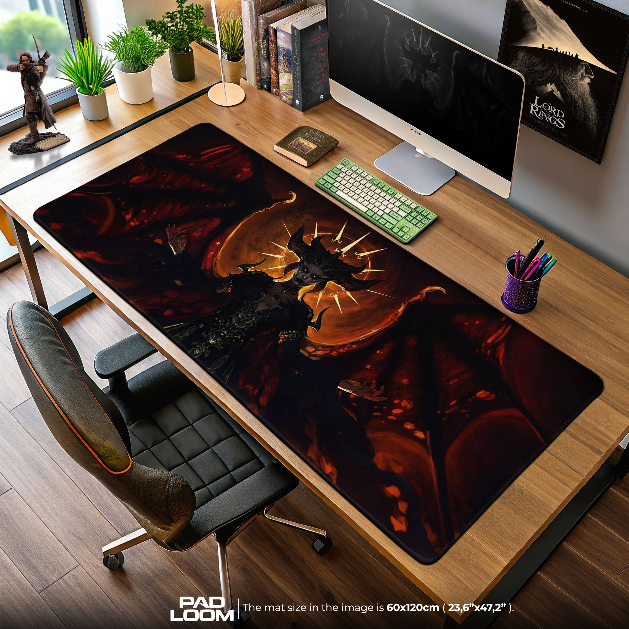 Diablo-Mauspad, Lilith Inferno-Gaming-Schreibtischmatte
