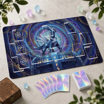 Dialga Time Playmat - Pokemon TCG Mat