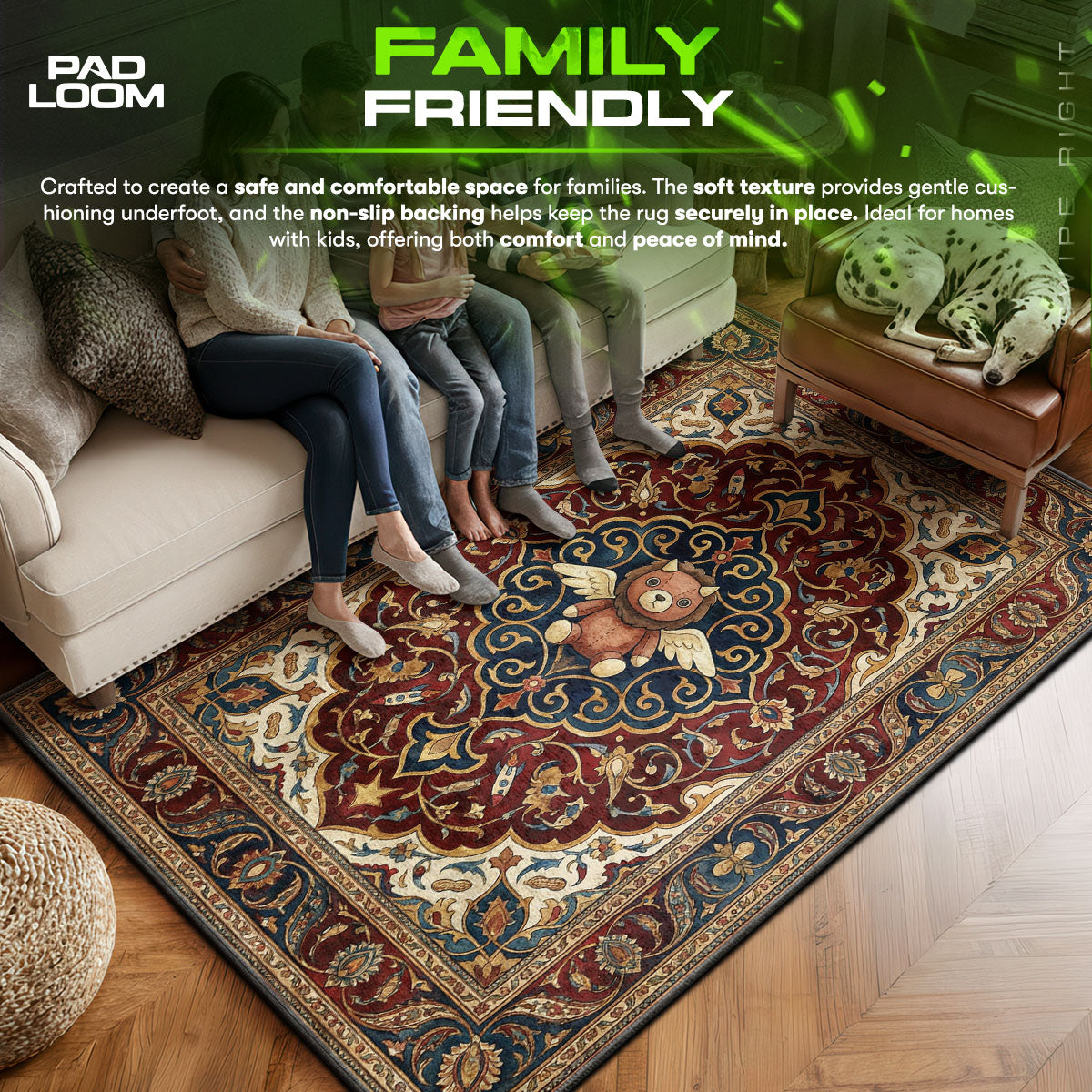 Director Chimera Plush Rug - Spy x Family Chair Mat