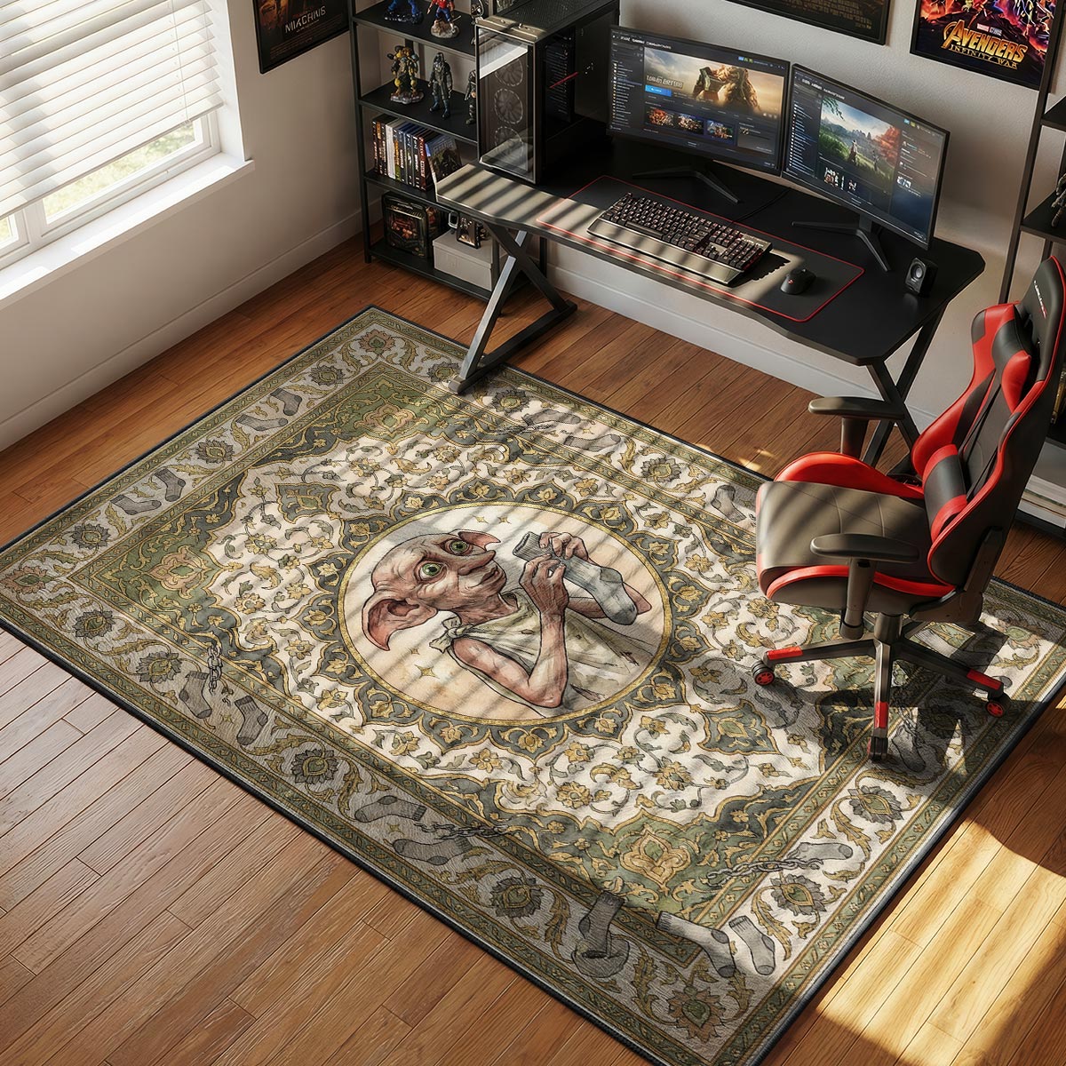 Dobby Free Elf Harry Potter Room rug — main product view