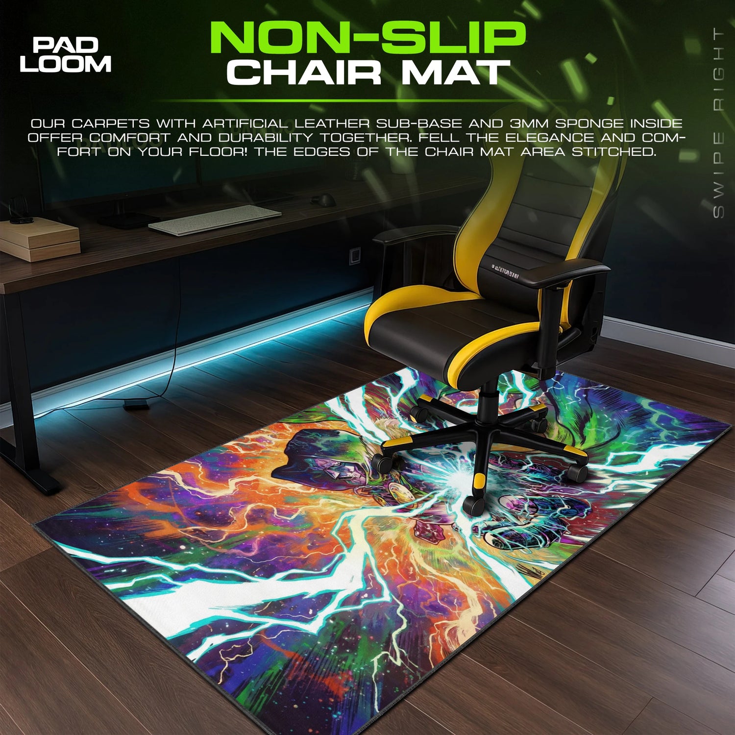Doctor Doom Arc Surge Mouse Pad - Marvel Desk Mat
