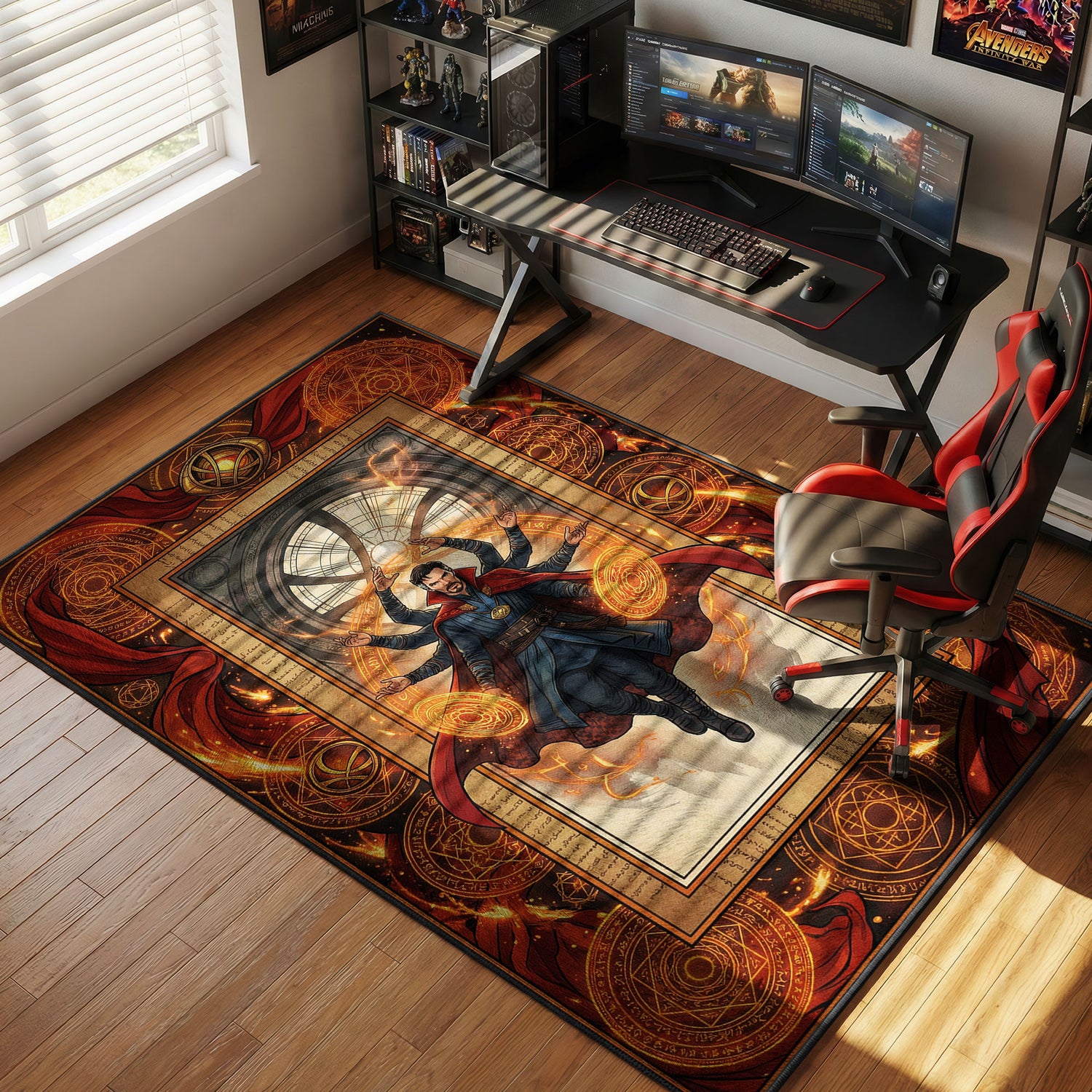 Doctor Strange Mystic Arts Rug - Marvel Chair Mat