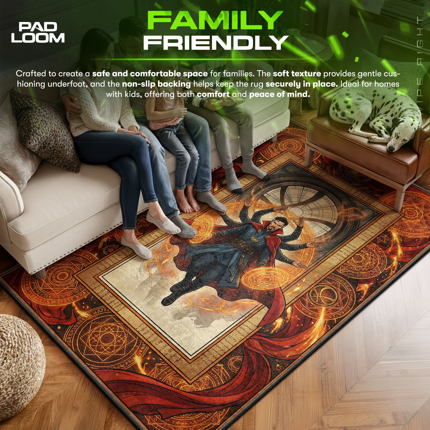Doctor Strange Mystic Arts Rug - Marvel Chair Mat