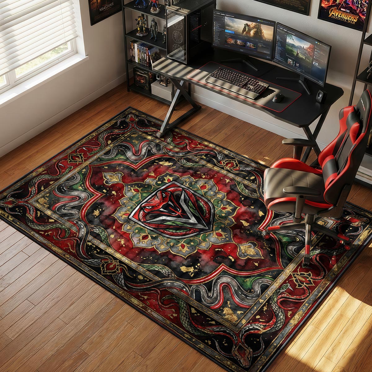 Dodge Viper Venom Streetwear Floor rug — main product view