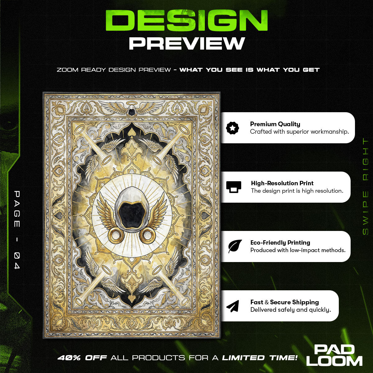 Dominus Divine Ascension Rug - Roblox Chair Mat