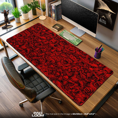 Doom Mouse Pad, Hellspawn Horde Gamer Desk Mat