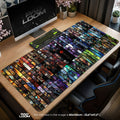 Dota 2 Champions Mouse Pad - Hero Grid Gaming Desk Mat Padloom