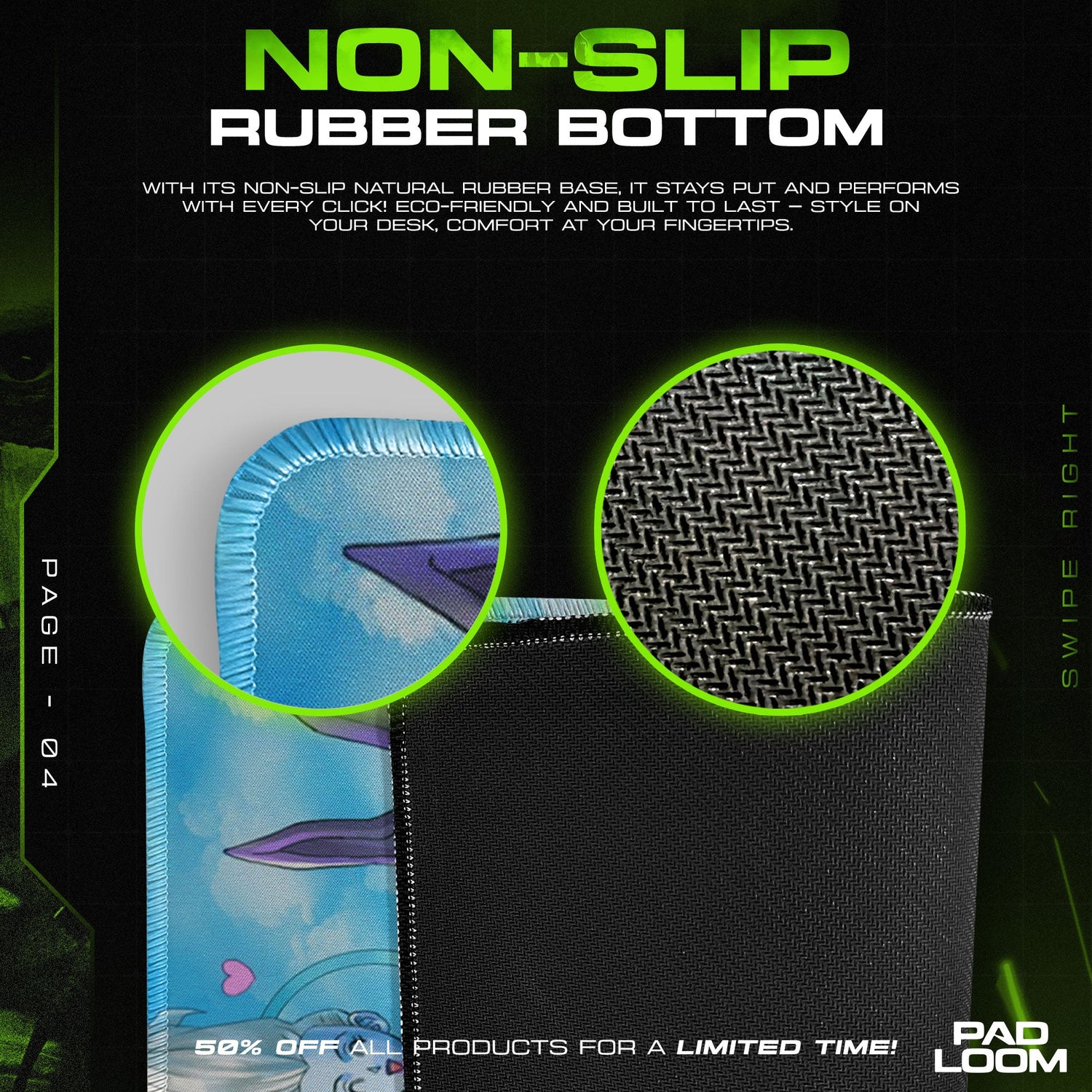 Dragon Ball Z Family Mouse Pad, Anime Heroes Desk Mat Padloom