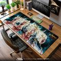Dragon Ball Z Super Saiyan Mouse Pad, Anime Power Desk Mat Padloom
