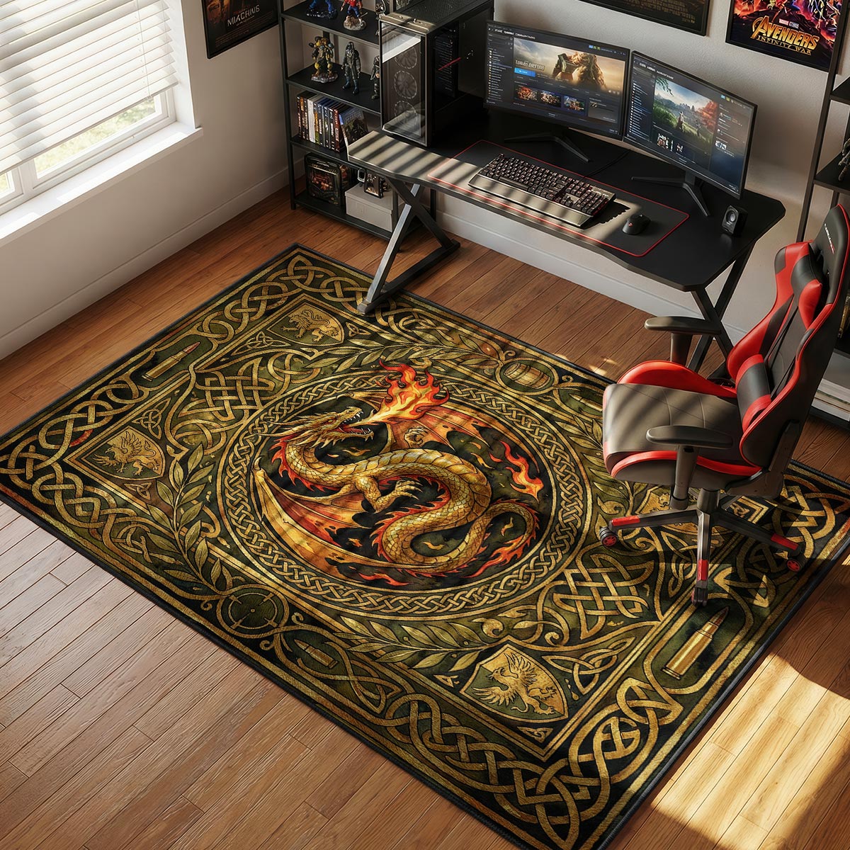 Dragon Lore Legendary Rug - CS2 Chair Mat