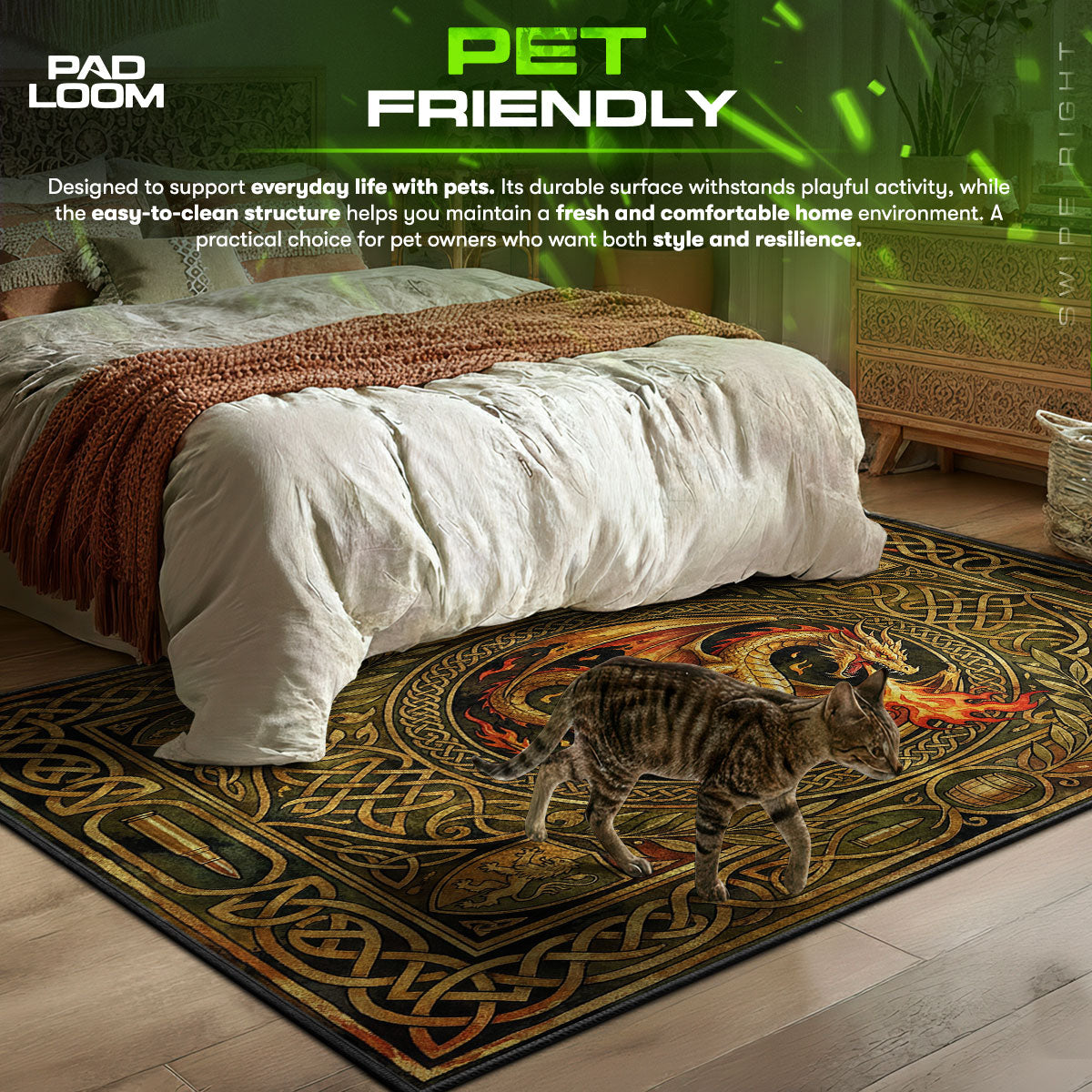 Dragon Lore Legendary Rug - CS2 Chair Mat
