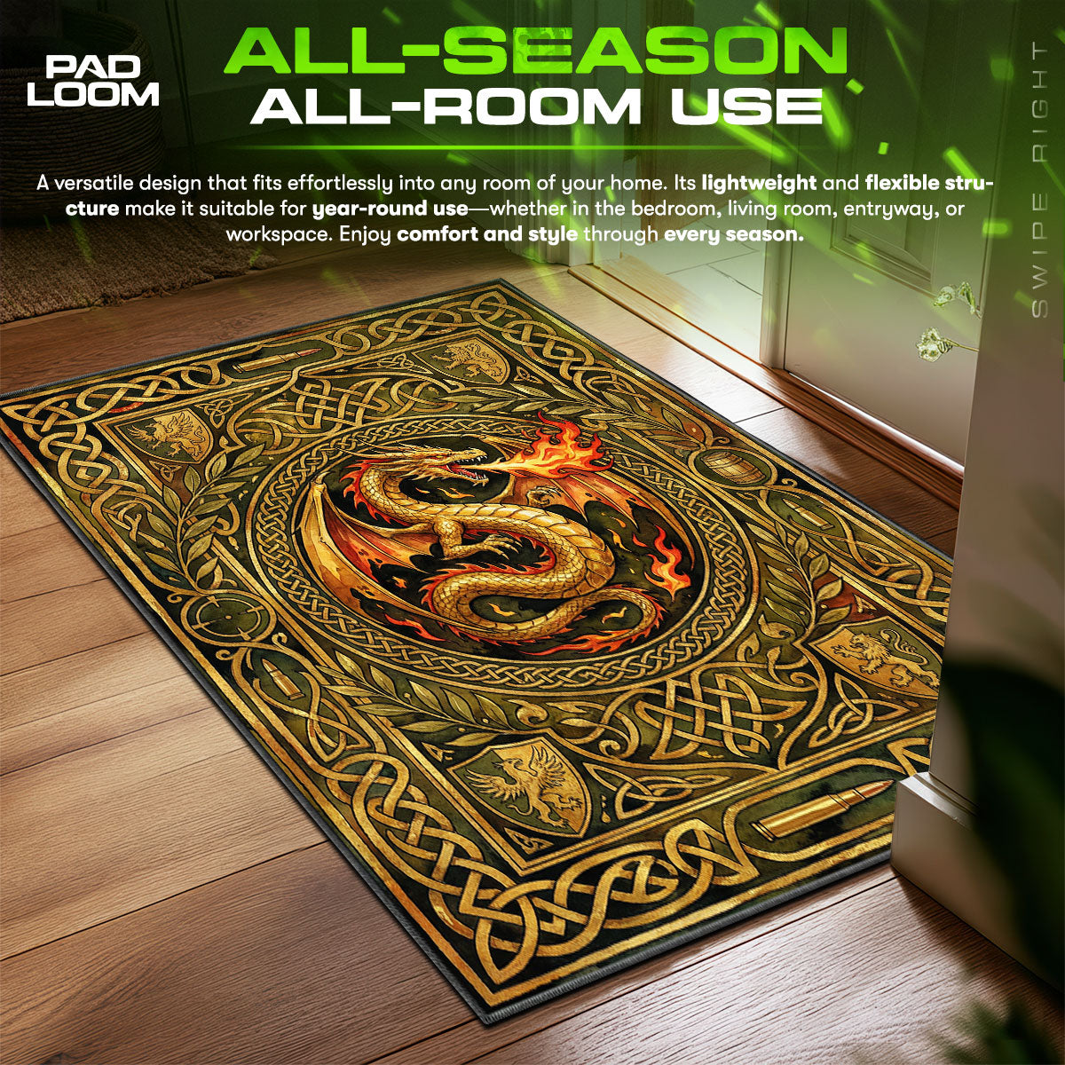 Dragon Lore Legendary Rug - CS2 Chair Mat