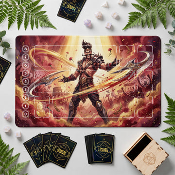 Draven Arena Playmat - LoL Riftbound TCG Mat
