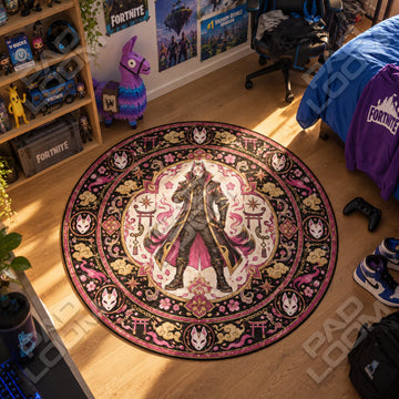 Drift Kitsune Round Rug - Fortnite Chair Mat