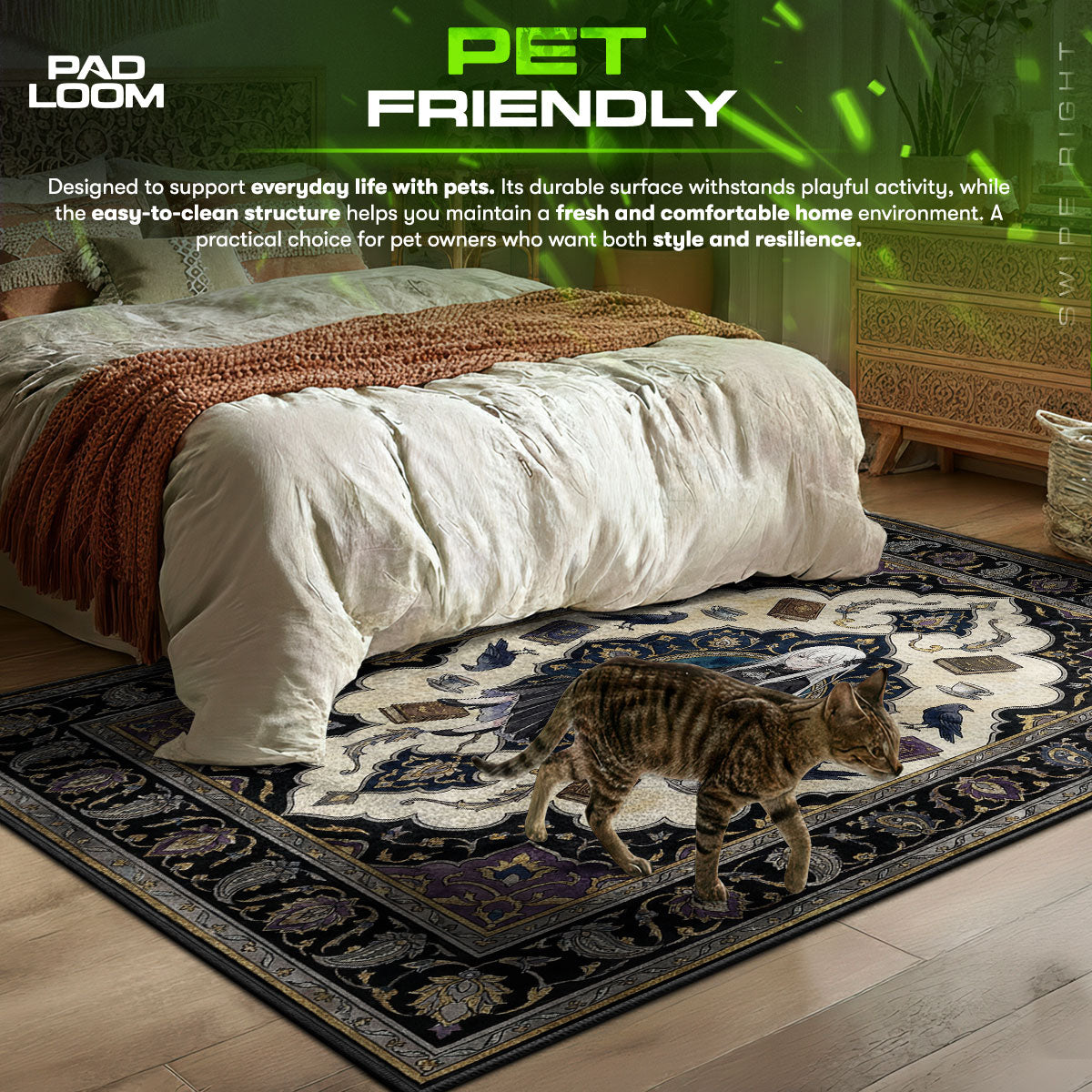 Echidna Witch Tea Party Rug - Re:Zero Chair Mat