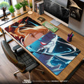 Edward & Alphonse Elric Mouse Pad, Dual Alchemy Gaming Desk Mat Padloom