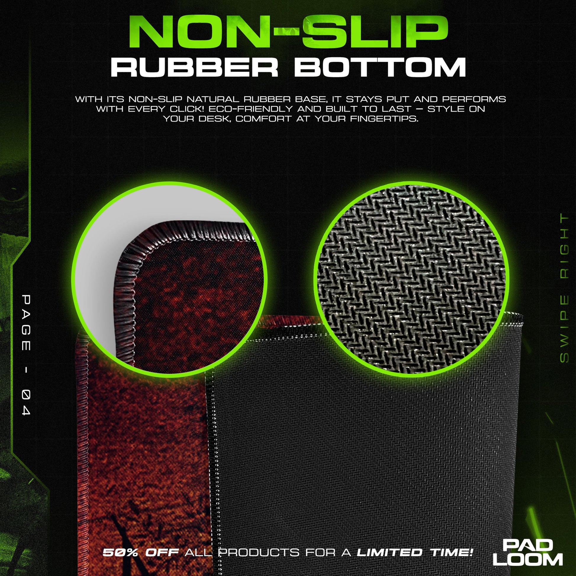 Edward Elric Mouse Pad, Alchemy Flame Gaming Desk Mat Padloom