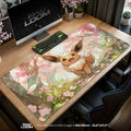 Eevee Cherry Blossom Mouse Pad – gaming desk mat by Padloom