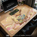 Eevee Evolution Circle Mouse Pad – gaming desk mat by Padloom
