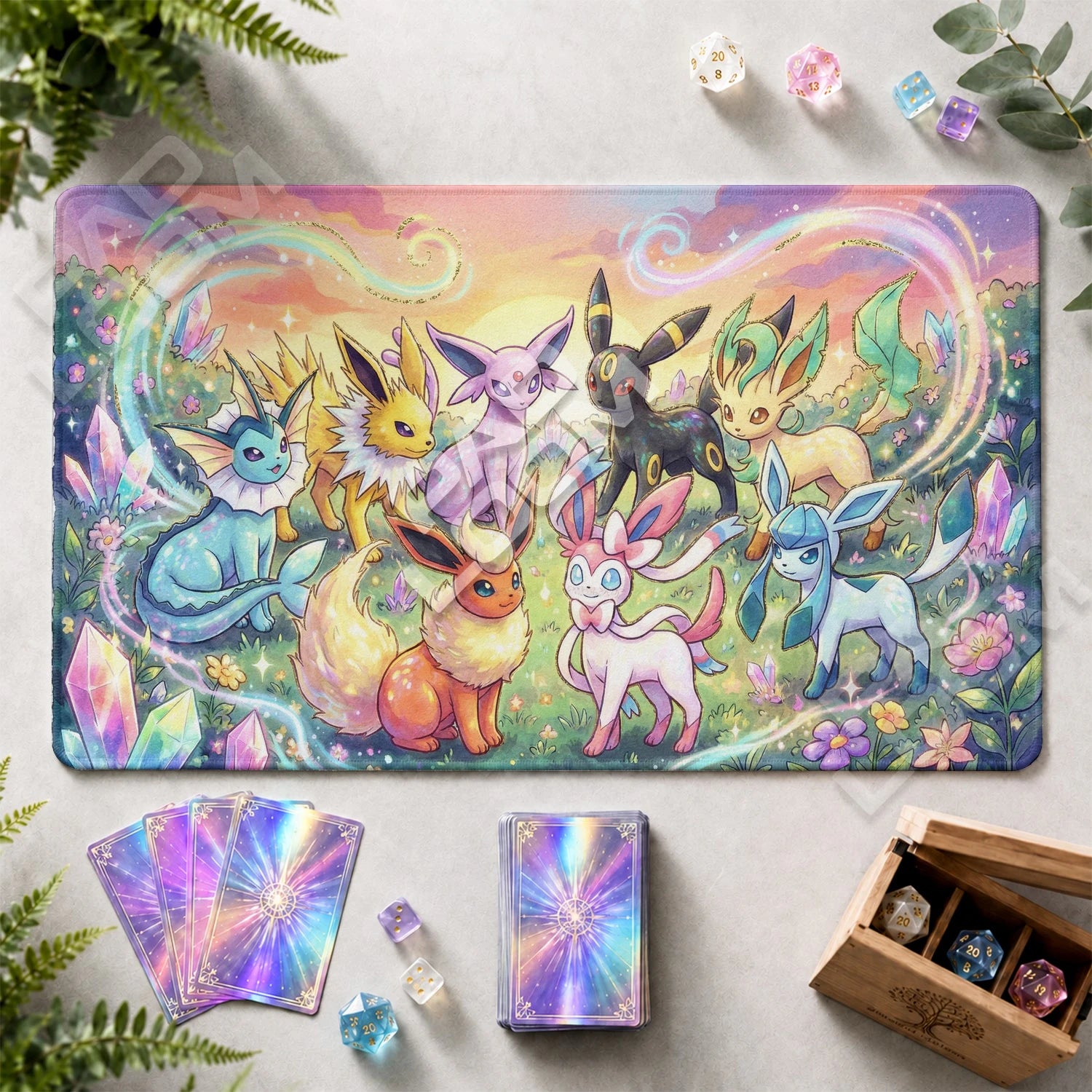 Eevee Evolutions Playmat - Pokemon TCG - view 2