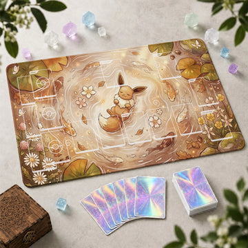 Eevee Pond Playmat - Pokemon TCG Mat