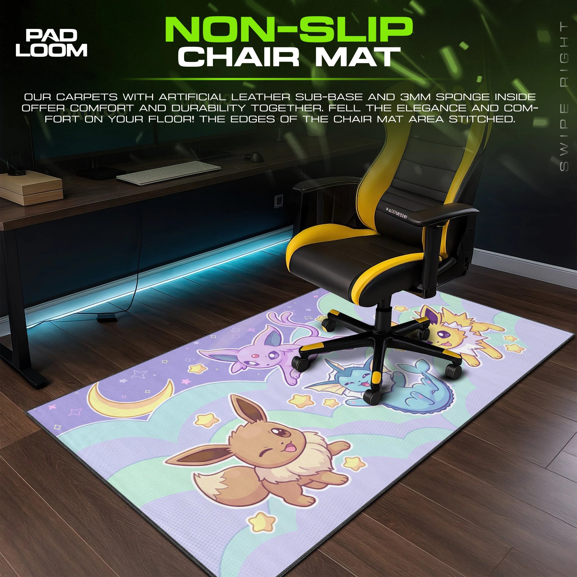 Eeveelution Squad Mouse Pad - Pokémon Desk Mat