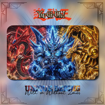 Egyptian Gods Trinity Playmat - Yugioh TCG Mat